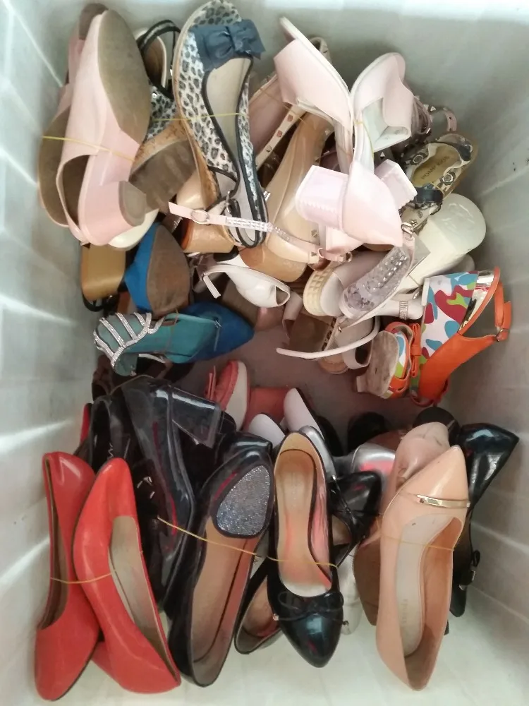 Zapato Usado Zapatos De Segunda Mano Para Mujer Zapato Tacones