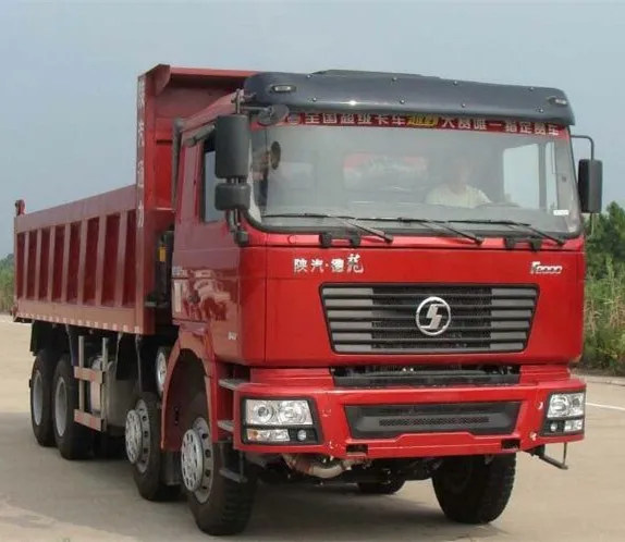 12 Tires Shacman 8x4 F2000 Heavy Duty 40 Ton Tipper Dump Truck Prices