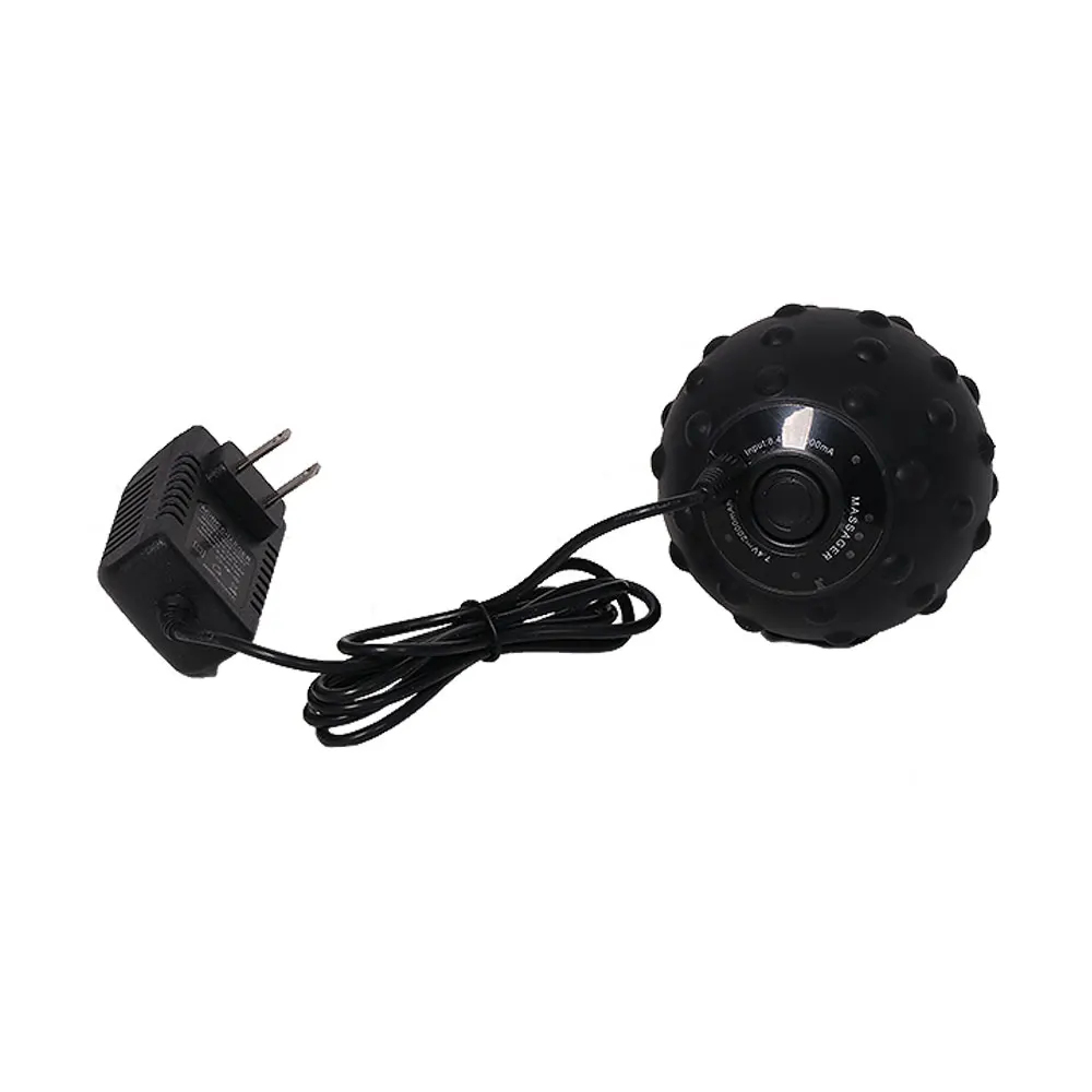 Shrink Vibrating Massage Ball with 4-Speeds  Deep Tissue Trigger Point Massage Ball for Relieving Muscle Pain and Tension