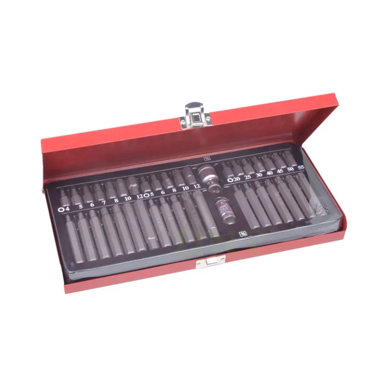 40pc Bit Set Torx Hex Star Spline Allen Key Socket Power Tool Iron Box ...