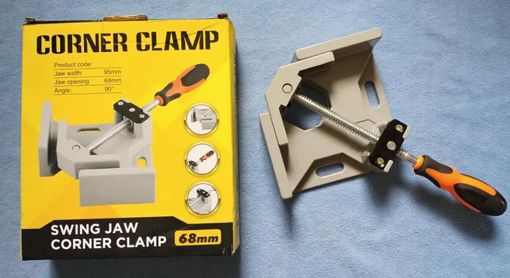 90 Degree Right Angle Clamp Adjustable Angle & Corner Clamps
