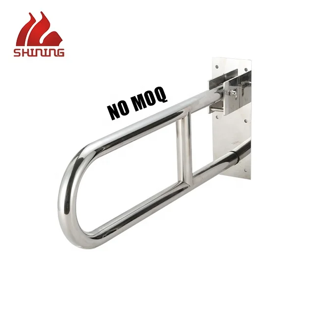 Инвалидов для инвалидов из нержавеющей стали туалет и ванная комната безопасности кожаный чехол из искусственной кожи (складной адвокатское сословие Самосхвата поручень