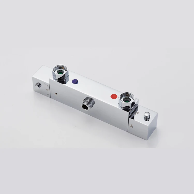 Modern Square Thermostatic Exposed Shower Valve factory