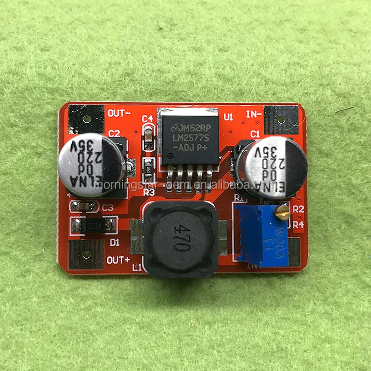 Factory Price Lm2577 Dc Dc Step Up Boost Module Input In 3 5v 30v To Output Out 4v 30v Red Power Supply Converter Board Booster Buy Step Up Module Ic Driver Ln2577 Board Factory Price Lm2577