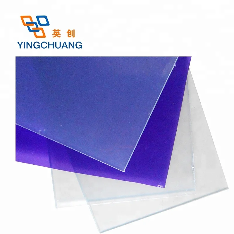 Transparent PVC Rigid Sheet Anti-static Anti-rain Plastic Board Provides Processing Molding Blister Printing details