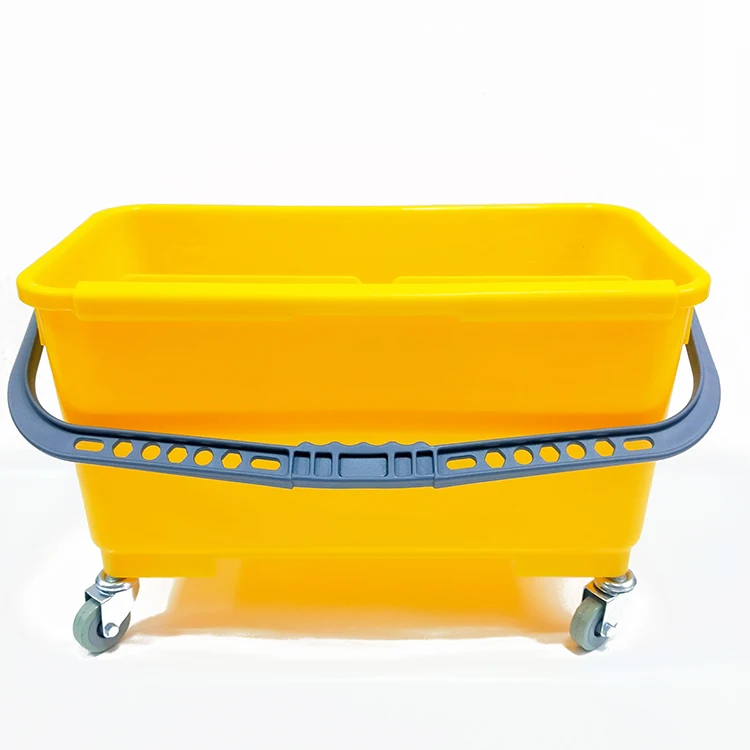 Esd 6 Gallon Commercial Window Cleaning Bucket With Lid Draining Board
