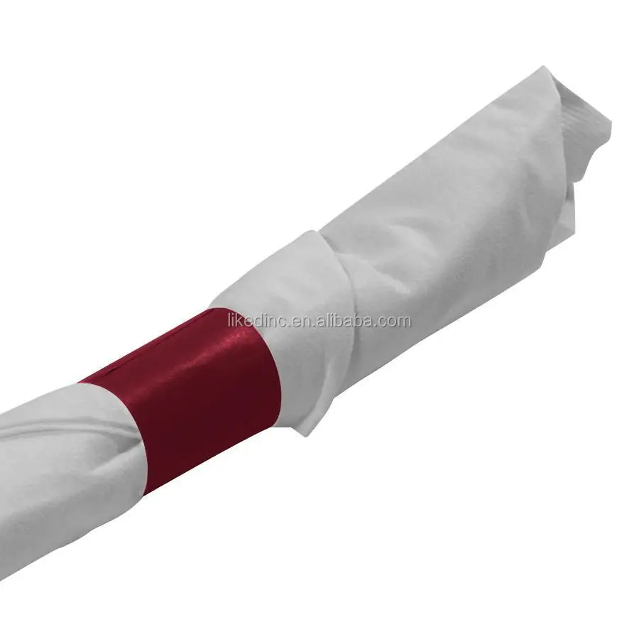 Brugundy/wine Colored Paper Napkin Bands 2000/box Buy Paper Napkin