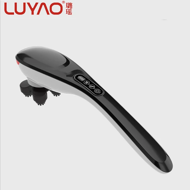 OEM Amazon Rechargeable Female Body Massage Hammer Vibrator LY-651A Hand  Held Percussion Massager for Neck Head Waist Plastic
