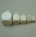 Free shipping 2pcs 6 sided 30mm wooden blank dice can be DIY carved by yoursef for