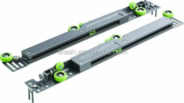 OPK Modern Design Soft Close Sliding Roller with Damper for Cabinets Doors in Bedroom Living Room Kitchen Dining Home Furniture