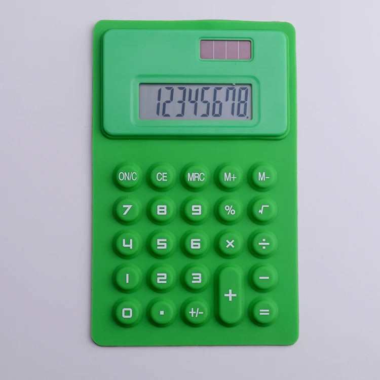 Portable Silicone Calculator 