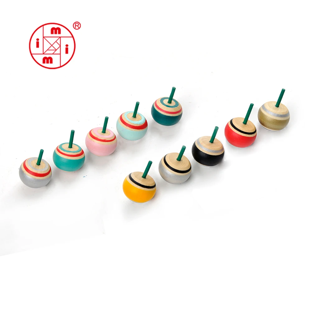 Wooden Spin Tiptop Rattle Clacker Noise Maker Clacker for Kids