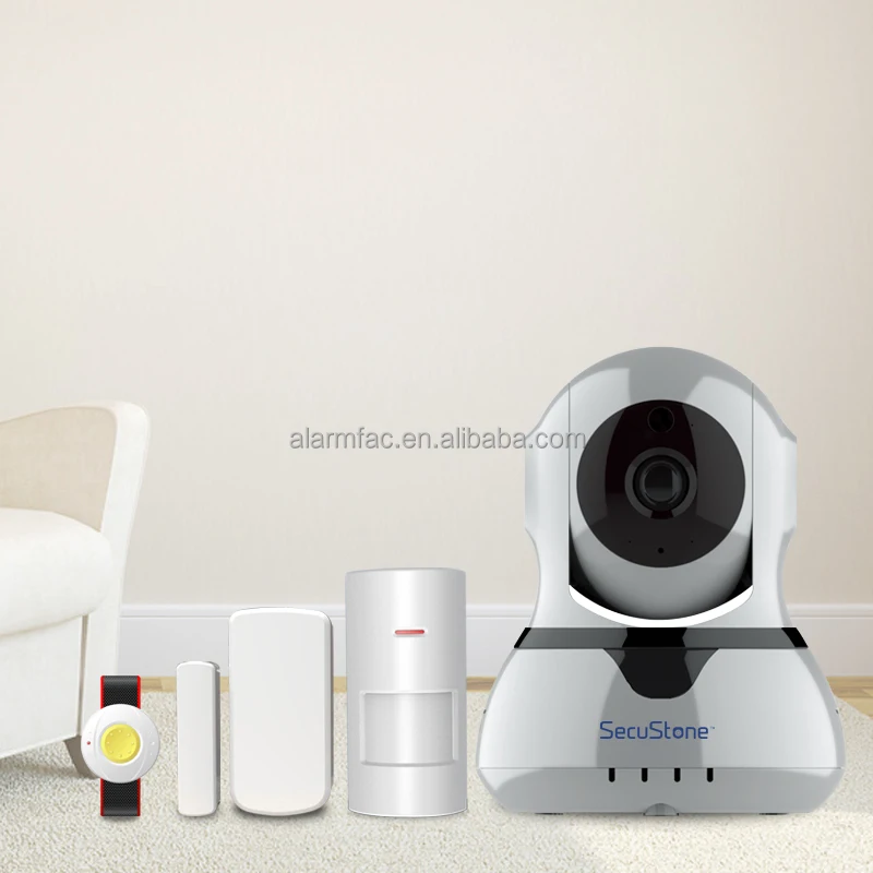 Android IOS Wireless GSM Home Alarm Security System Auto Dialer Wifi IP Camera(YL-007M2BX)