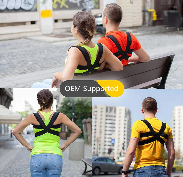 Treatment of Kyphosis Posture Correction Back Straightening Support Belt