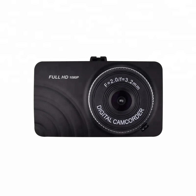 Single Lens 1080p Vehicle Recording Camera 3 Inch Display Screen Automobile DVR Camera with Novatek 96223 Car Safety Recorder