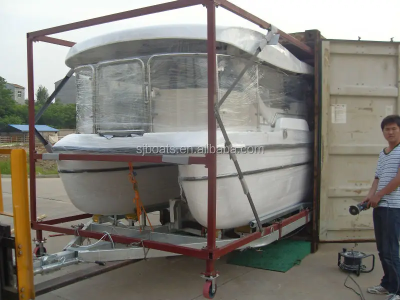 fiberglass catamaran boat