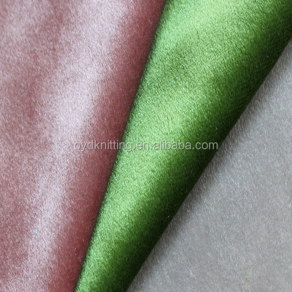 Factory Polyester Microfiber Italy Velvet Shiny Curtain/Sofa Fabric to Turkey/Morocco/Egypt