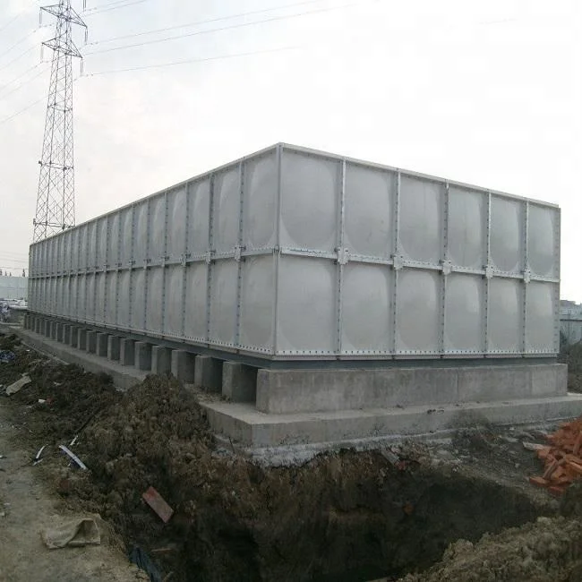 Ethiopia Village Drinking Water Storage tank FRP Water tank