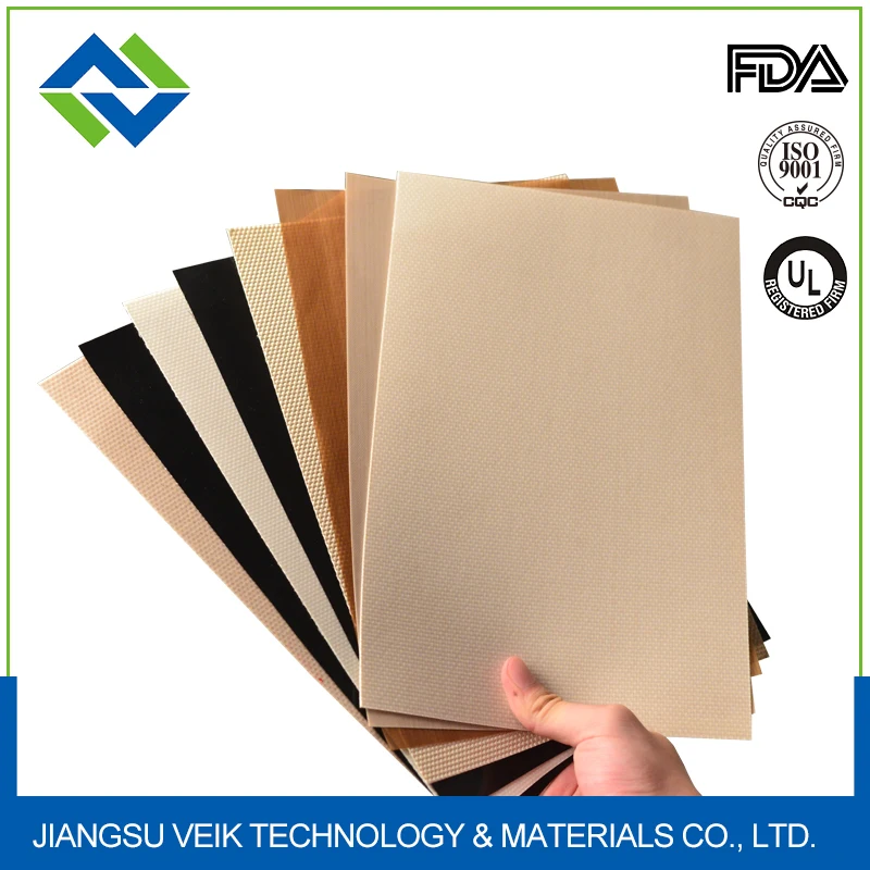 High-Temperature Resistance PTFE Silicon-Coated Fiberglass Fabric for Fiberglass Mesh Cloth Applications