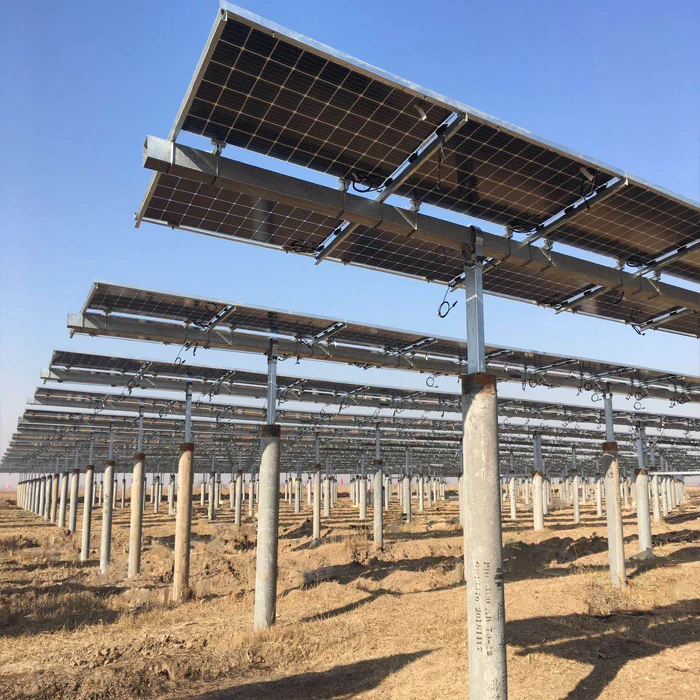 
Китайский горячий модуль стеллажа и монтажа для наземного применения горизонтальный одиночный осевой Солнечный трекер 