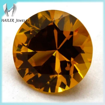 22# sapphire diamond cut stone yellow sapphire price