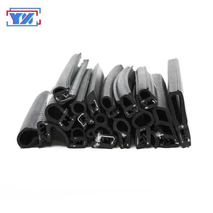 Custom Shape Extruded Silicone PVC TPE TPV EPDM Rubber Strip Seals ...