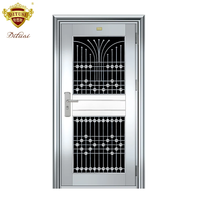 China Factory Direct Sell House Main Door Design Stainless Steel Single Door Buy Stainless Steel Single Door With Iron House Main Door Designs Steel Security Main Door Design Product On Alibaba Com