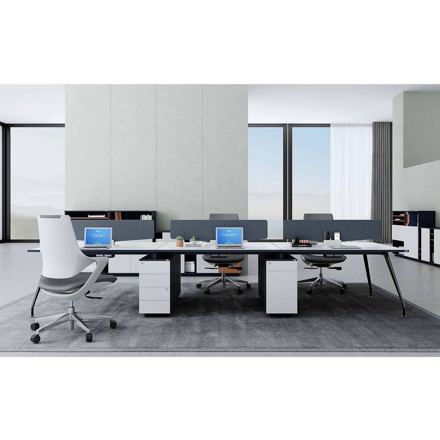Guangzhou Modern Office Furniture Luxury with CAD Floor Plan