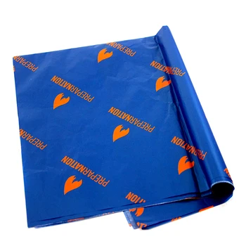 China Factory Packaging Gift Colorful Custom Logo Printed Tissue Paper Wrapping