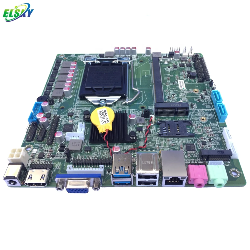 Intel 4 Cores 3.8ghz I5-7500 CPU - Mini ITX Motherboard