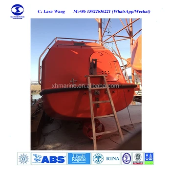 認定済みの7.5m救命ボート完全密閉型救命ボートおよび救助ボート