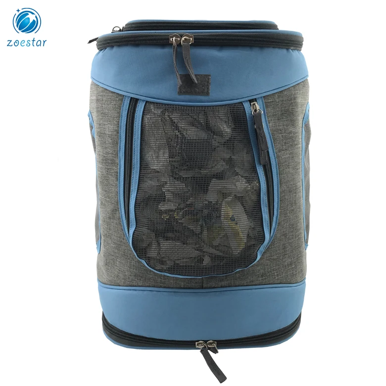 Pet Carrier Travel Bag Dog Backpack Bag with Removable Mat Portable Pet Holder Cage House details