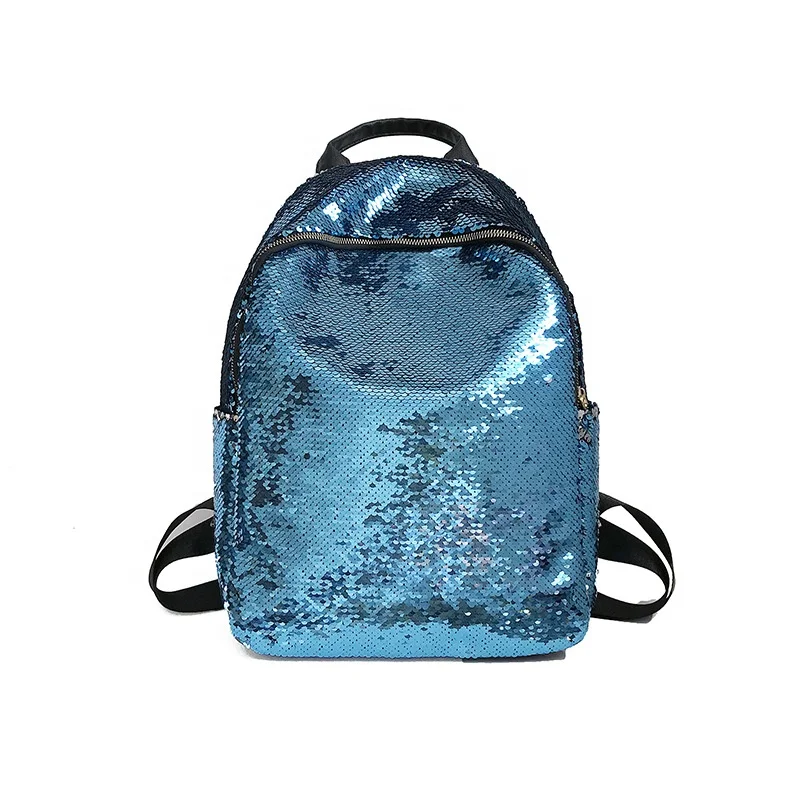 sequin personalized backpack