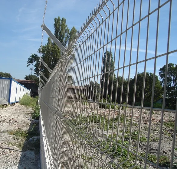 product cheap price factory sale wrought iron decorative powder coated welded wire mesh fence panels 3d folds wire mesh fence-16