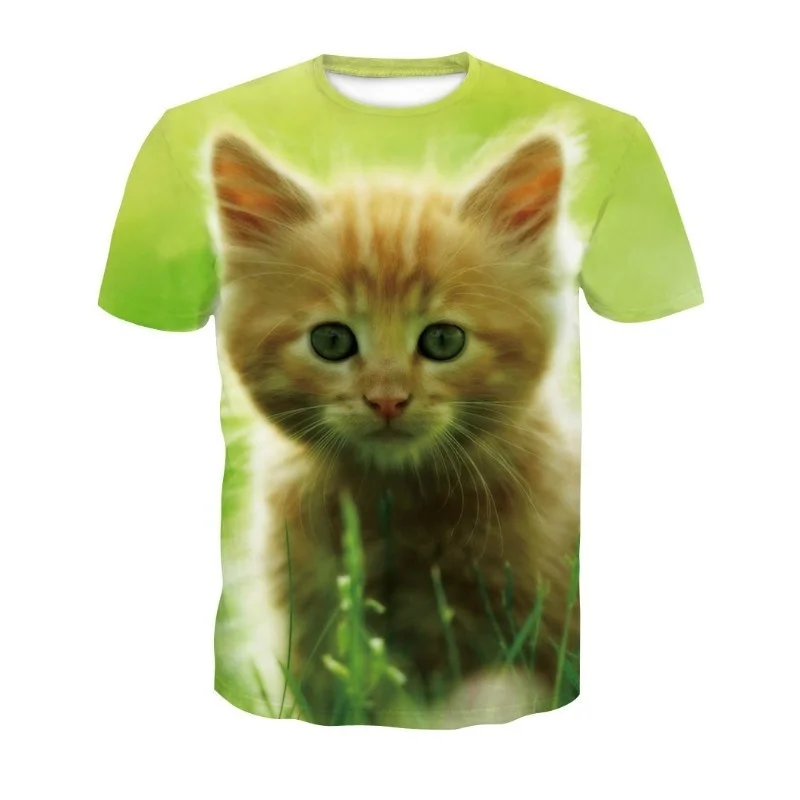 Tシャツソーラー子猫tシャツ動物が地球に滝を吐く鮮やかな3d動物tシャツかわいい動物tシャツ女性のためのトップス私 Buy Tシャツ 猫嘔吐 子猫 Tシャツ Product On Alibaba Com