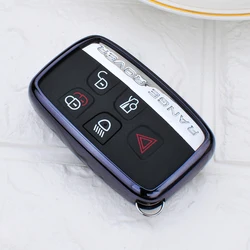 Чехол для автомобильного ключа из ТПУ Роскошный чехол для ключа из силикона чехол для автомобильного ключа дистанционный ключ для автомобиля Land Rover Discover