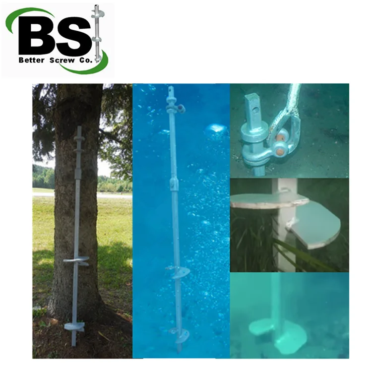 Helical Helix Anchors for Mooring System Deep Foundation