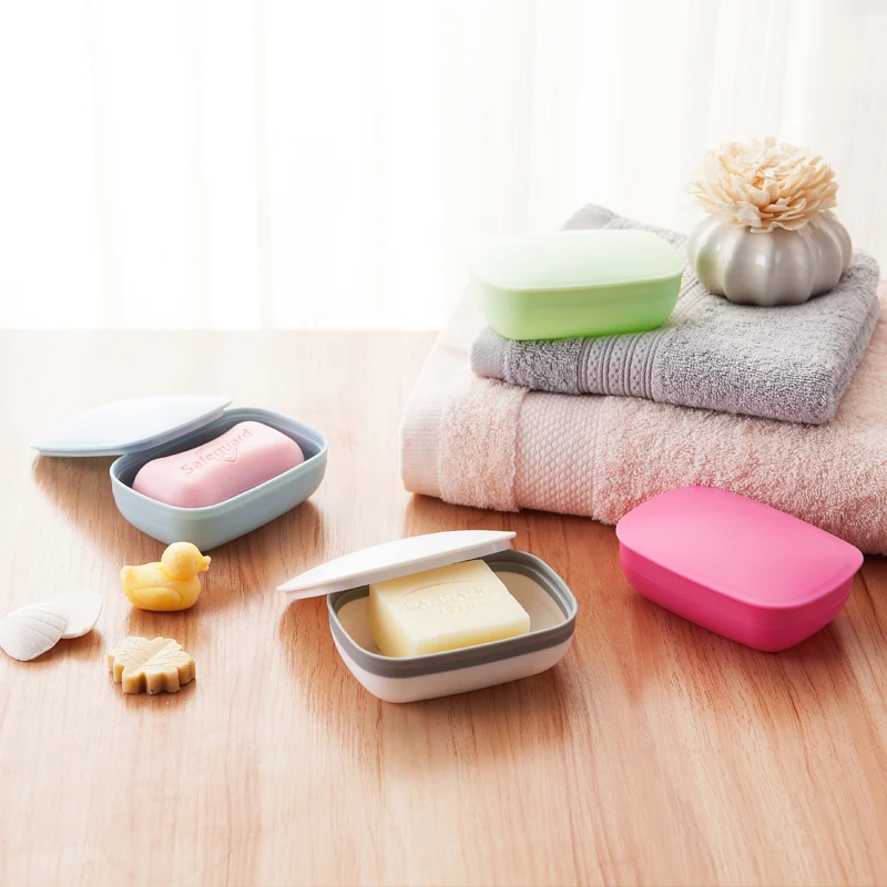 Пластиковый герметичный чехол для мыла для путешествий