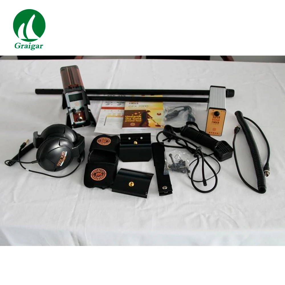 Gfx7000 Long Range Underground Metal Detector For Treasure Hunt Deep
