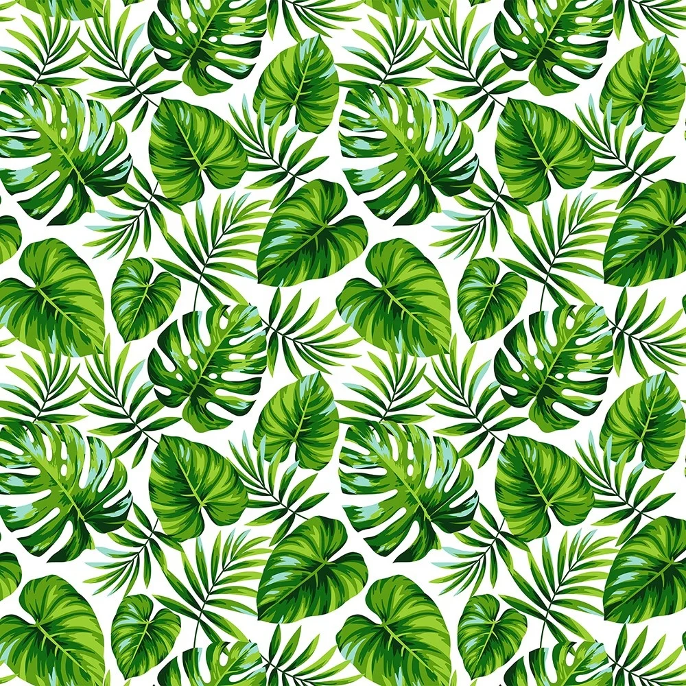 Washable Woven Polyester Spring Floral Table Cloth
