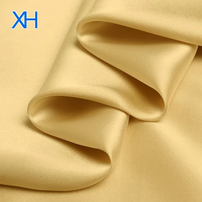Лидер продаж Модная шелковая атласная ткань excelor шармёз по низкой цене от Xinhe textile