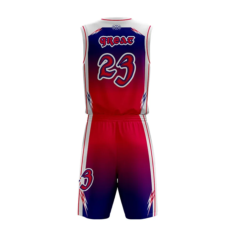 Source New And Best Basketball Jerseys Style Design Your Own Basketball  Uniform Color Red White And Blue Sublimation Basketball Wear on  m.
