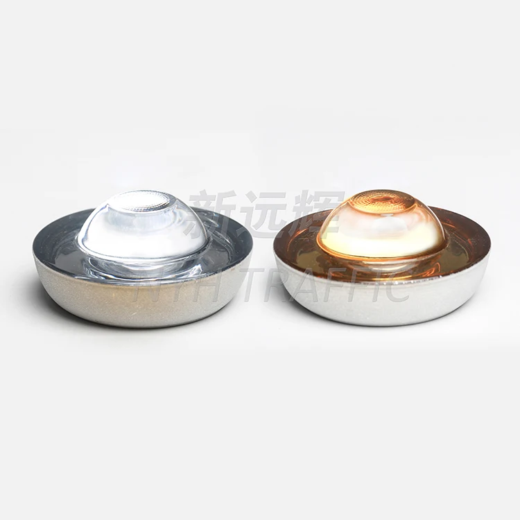 Driveway Marking Tempered Cat Eye Reflective Glass Road Stud