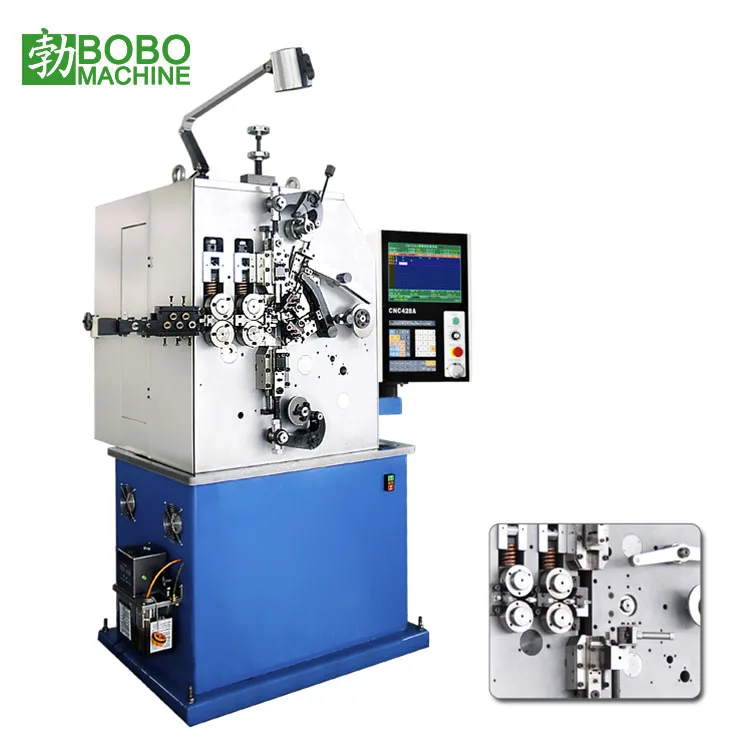 Wire Compression Coil Spring Making Machine Cnc Automatic Spring Coiling Machine Price
