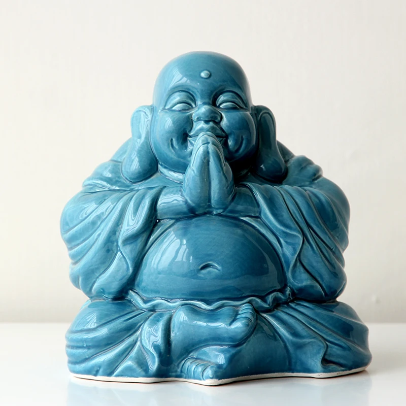 Ceramic buddha Fine Art Ceramics Art & Collectibles trustalchemy.com