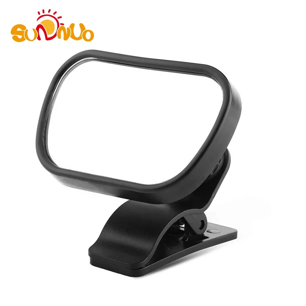 SWBM3 Adjustable Car Baby and Child Mirror With Clip or Suction Cup 