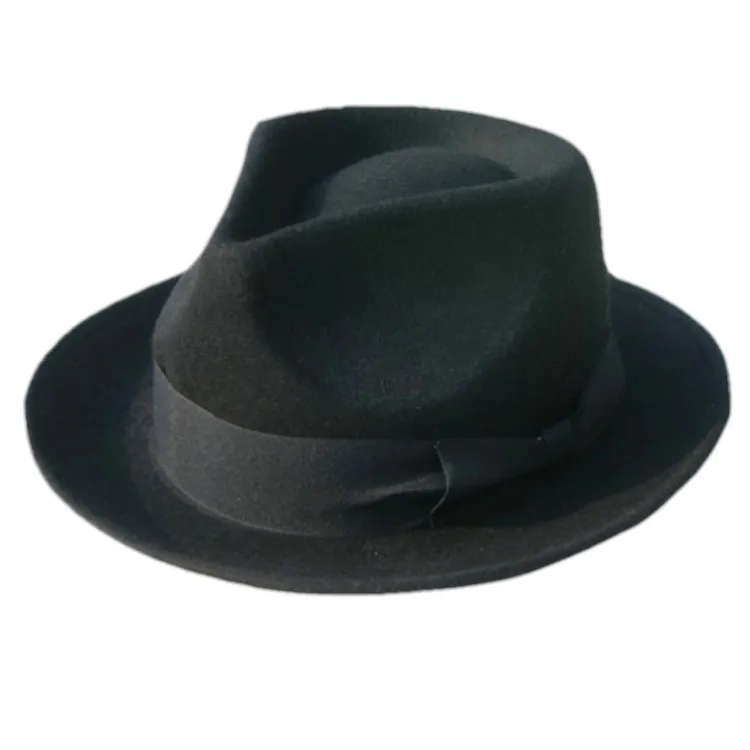Indiana Jones Fedora Hat,Wool Felt Hat 