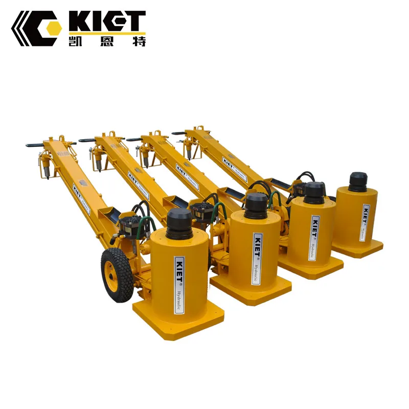 
 50 100 150 200ton  Train use mobile  hydraulic Lifting Jack  