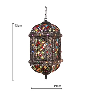 Moroccan Lantern Home Decor Bedroom Hanging Pendant Lamp