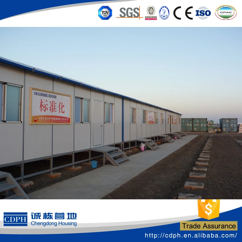 Low Cost Steel Structure Mobile Home Paneling Traditional Design Mobile Building for Office Use Sandwich Panel Material